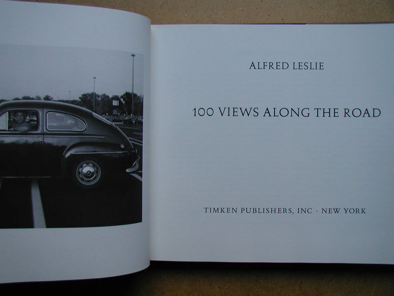 100 Views Along the Road: Watercolors by Alfred Leslie,Used