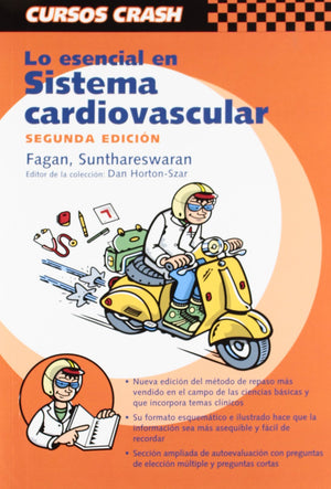 Lo esencial en sistema cardiovascular (Curso Crash De Mosby) (Spanish Edition),Used