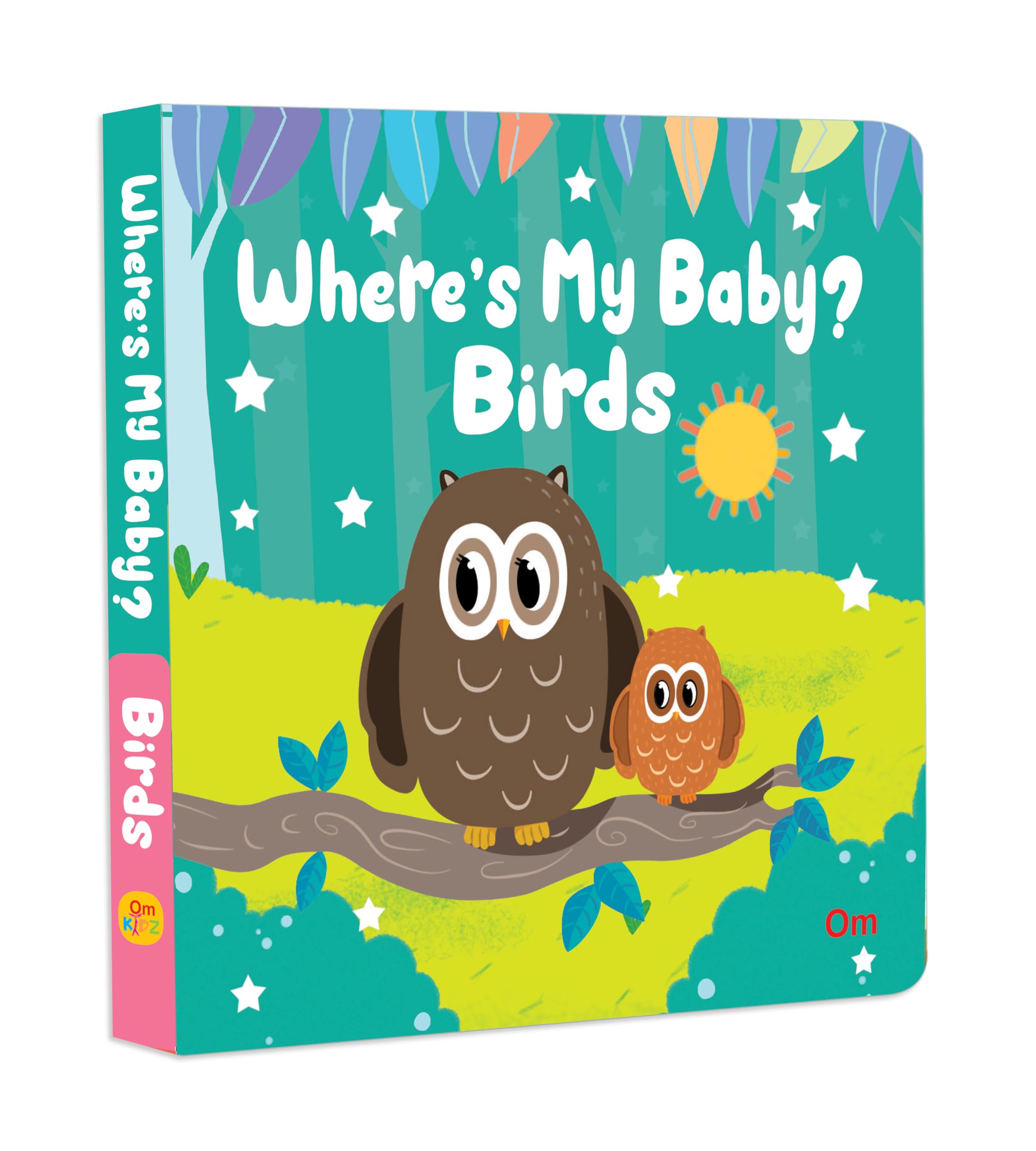Board Book: WhereS My Baby? Birds - Illustrated Story Books For Kids