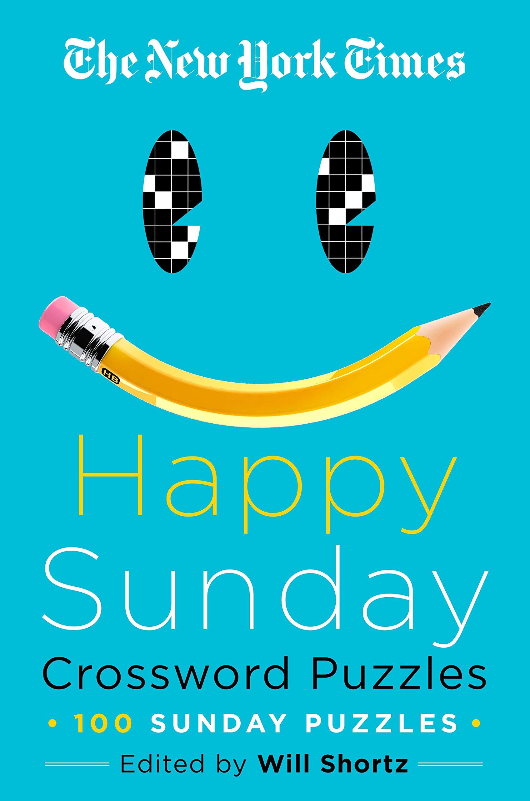 The New York Times Happy Sunday Crossword Puzzles: 100 Sunday Puzzles,Used
