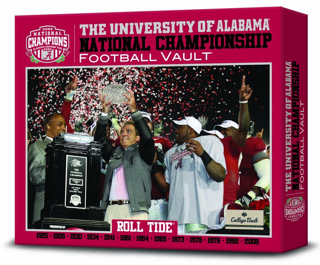 The University of Alabama National Championship Football Vault,Used