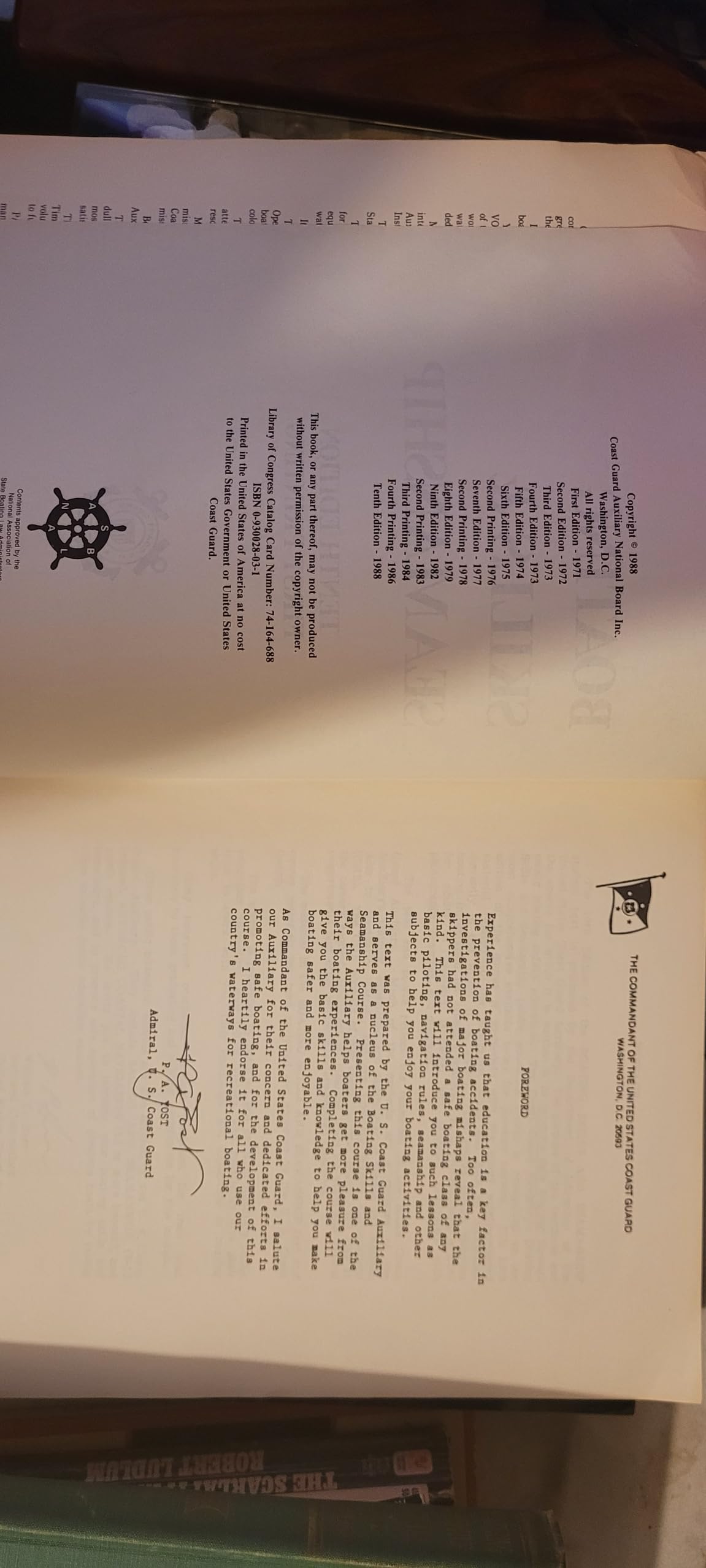 Boating Skills and Seamanship (12th Edition),Used