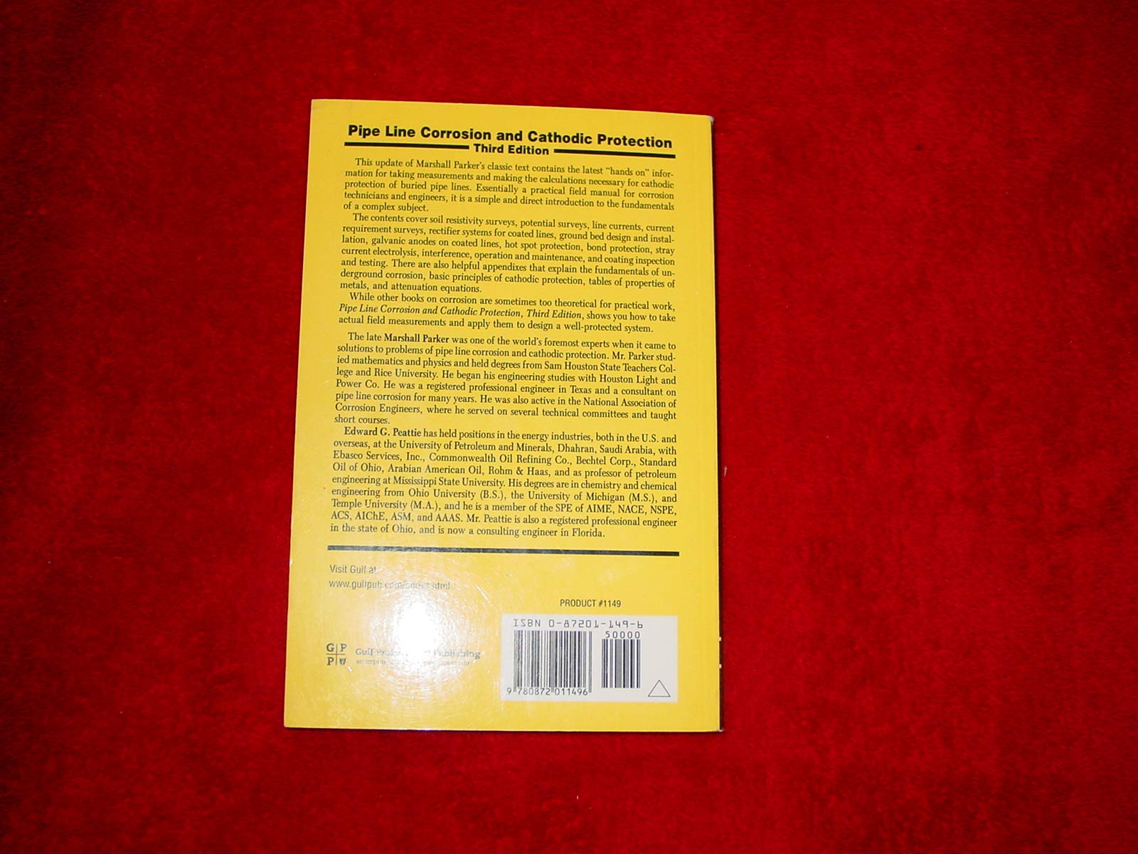 Pipeline Corrosion and Cathodic Protection: A Practical Manual for Corrosion Engineers, technicians, and field personnel,Used