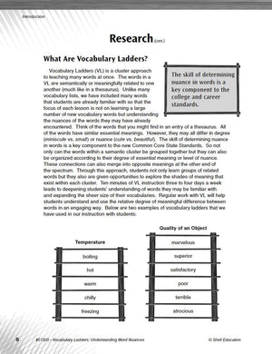 Vocabulary Ladders: Understanding Word Nuances Level 4,Used