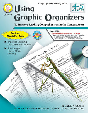 Using Graphic Organizers, Grades 4  5,Used