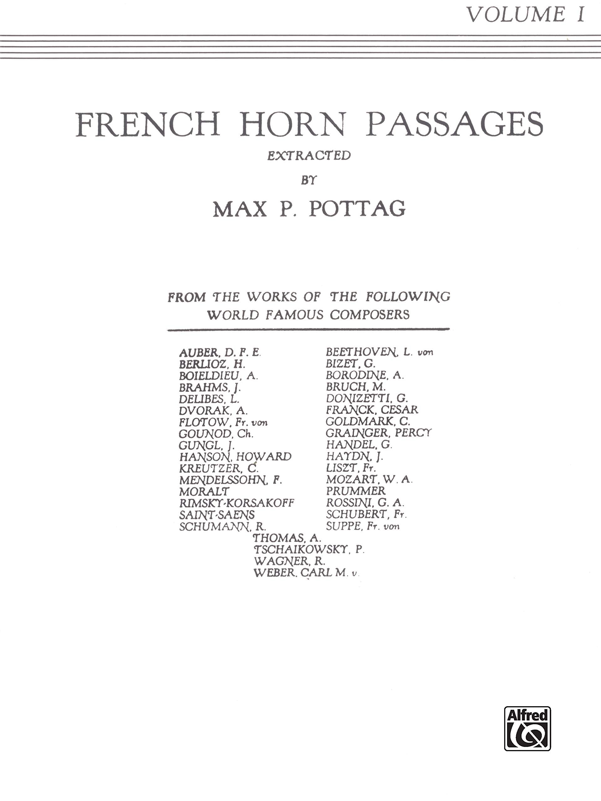 French Horn Passages, Vol 1,Used