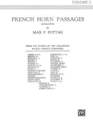 French Horn Passages, Vol 1,Used