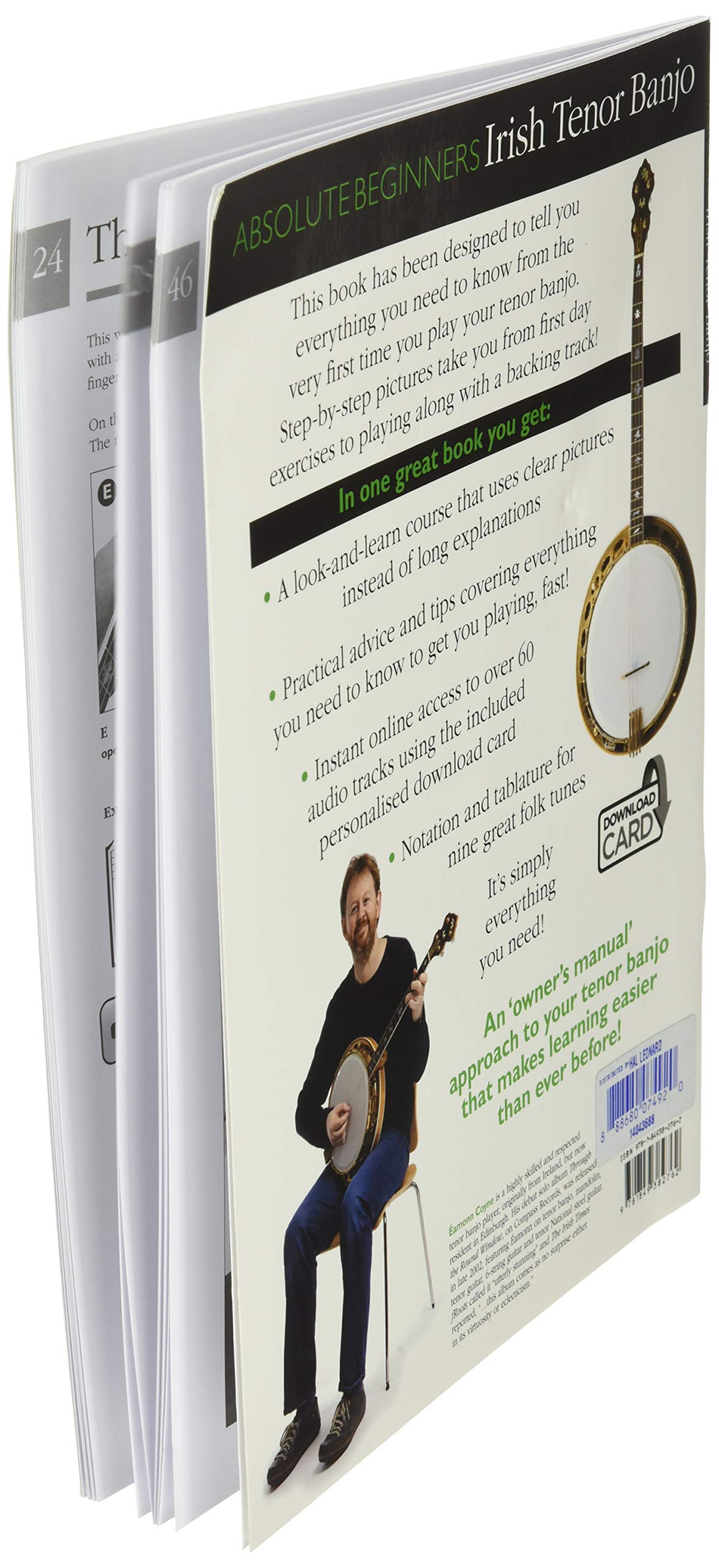 Absolute Beginners  Irish Tenor Banjo Book/Online Audio,New