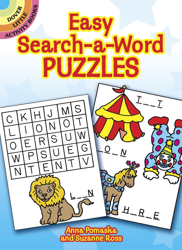 Easy SearchAWord Puzzles (Dover Little Activity Books),Used