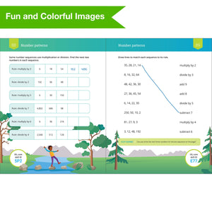 Ixl The Ultimate 4Th Grade Math Workbooks, Mathematics Book For Kids Ages 910 Covering Addition, Subtraction, Multiplication, D