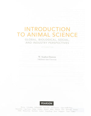 Introduction To Animal Science, Student Value Edition,New