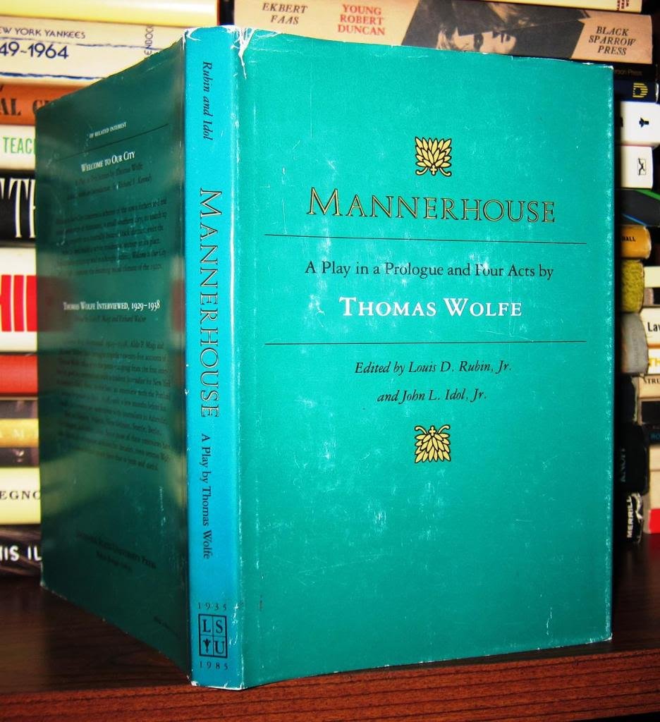 Mannerhouse: A Play in a Prologue and Four Acts (Southern Literary Studies),Used