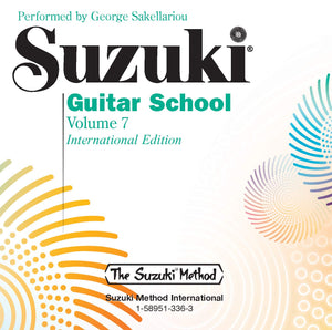 Suzuki Guitar School, Volume 7 (CD) (Suzuki Guitar School, Vol 7),Used