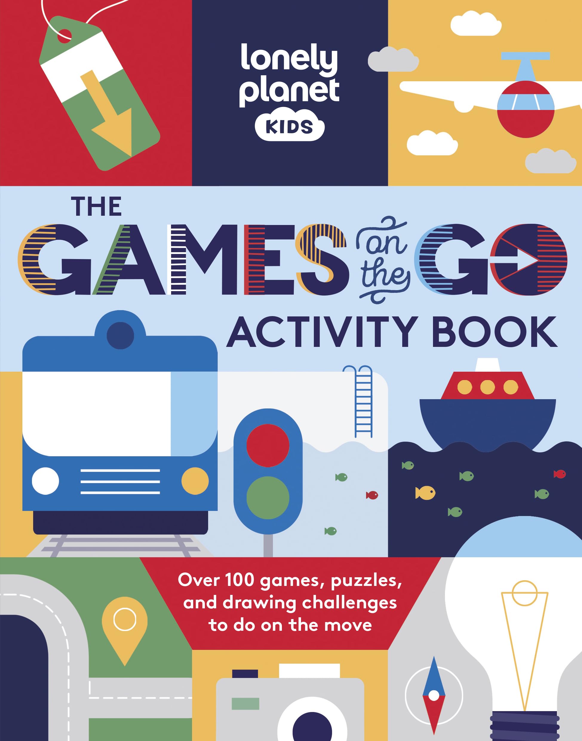 Lonely Planet Kids The Games on the Go Activity Book,New