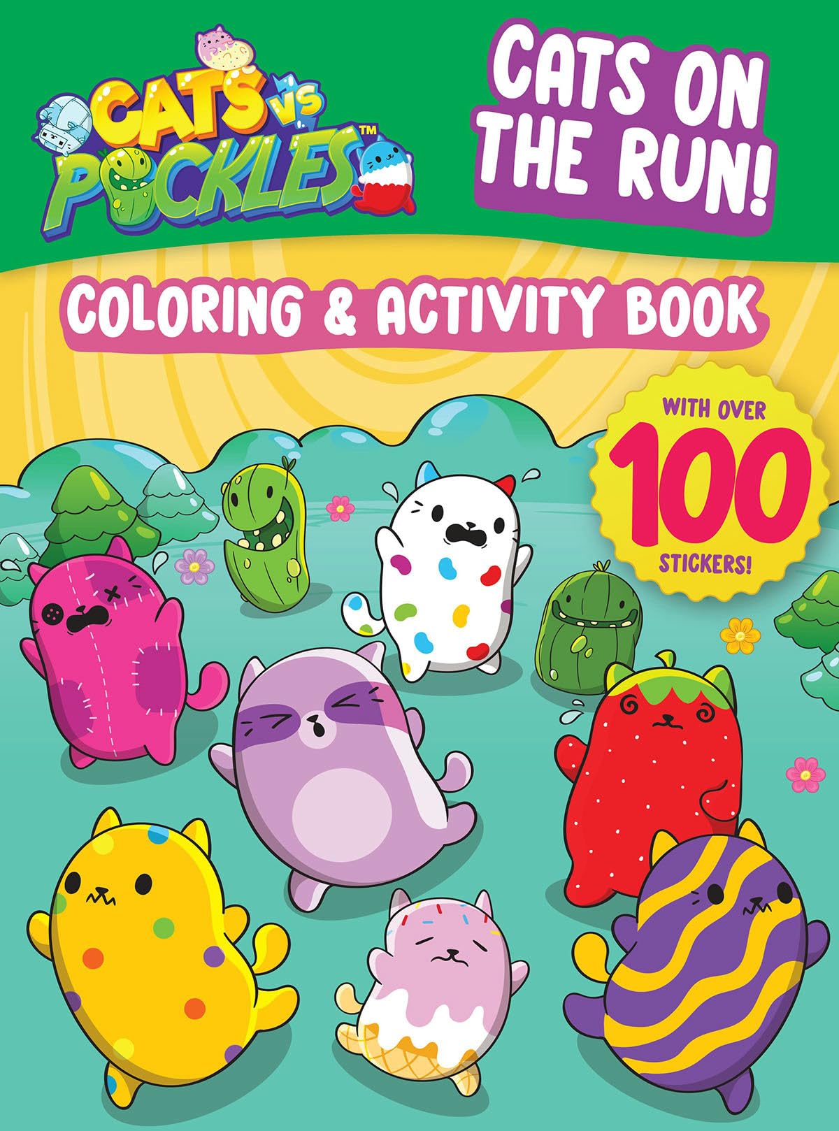 Cats On The Run!  Coloring & Activity Book,Used