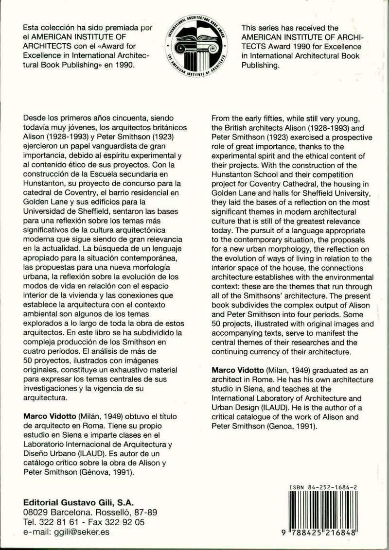 Alison & Peter Smithson (Obras y Proyectos / Works and Projects),Used