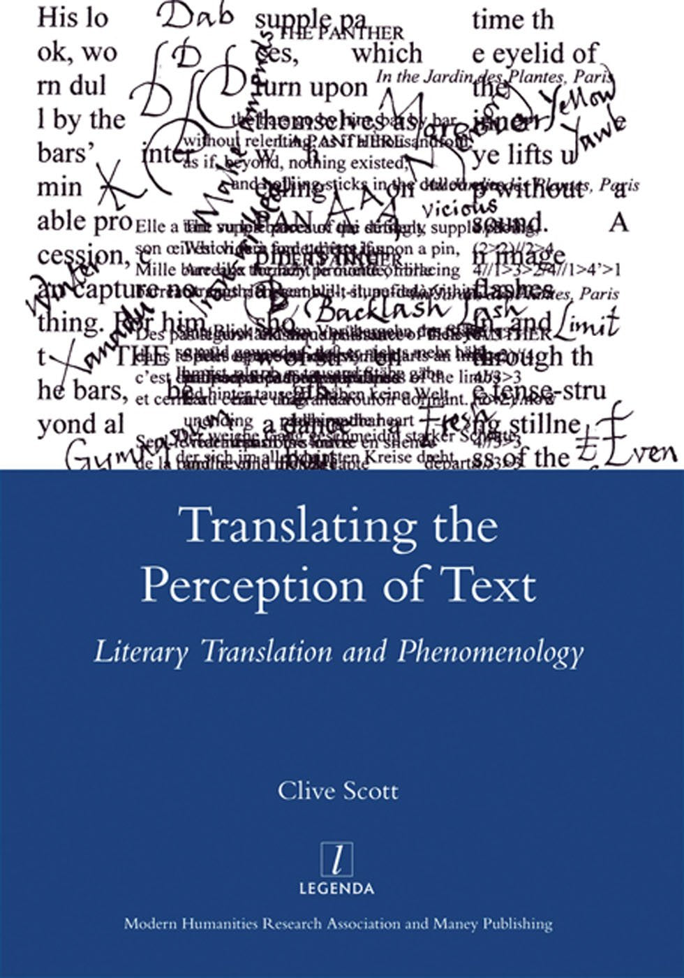 Translating The Perception Of Text: Literary Translation And Phenomenology (Legenda Main),Used