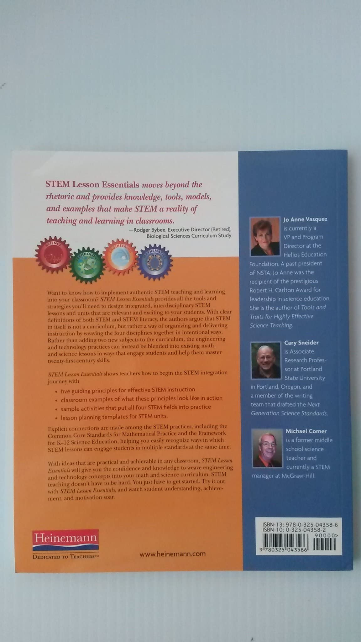 Stem Lesson Essentials, Grades 38: Integrating Science, Technology, Engineering, And Mathematics,New