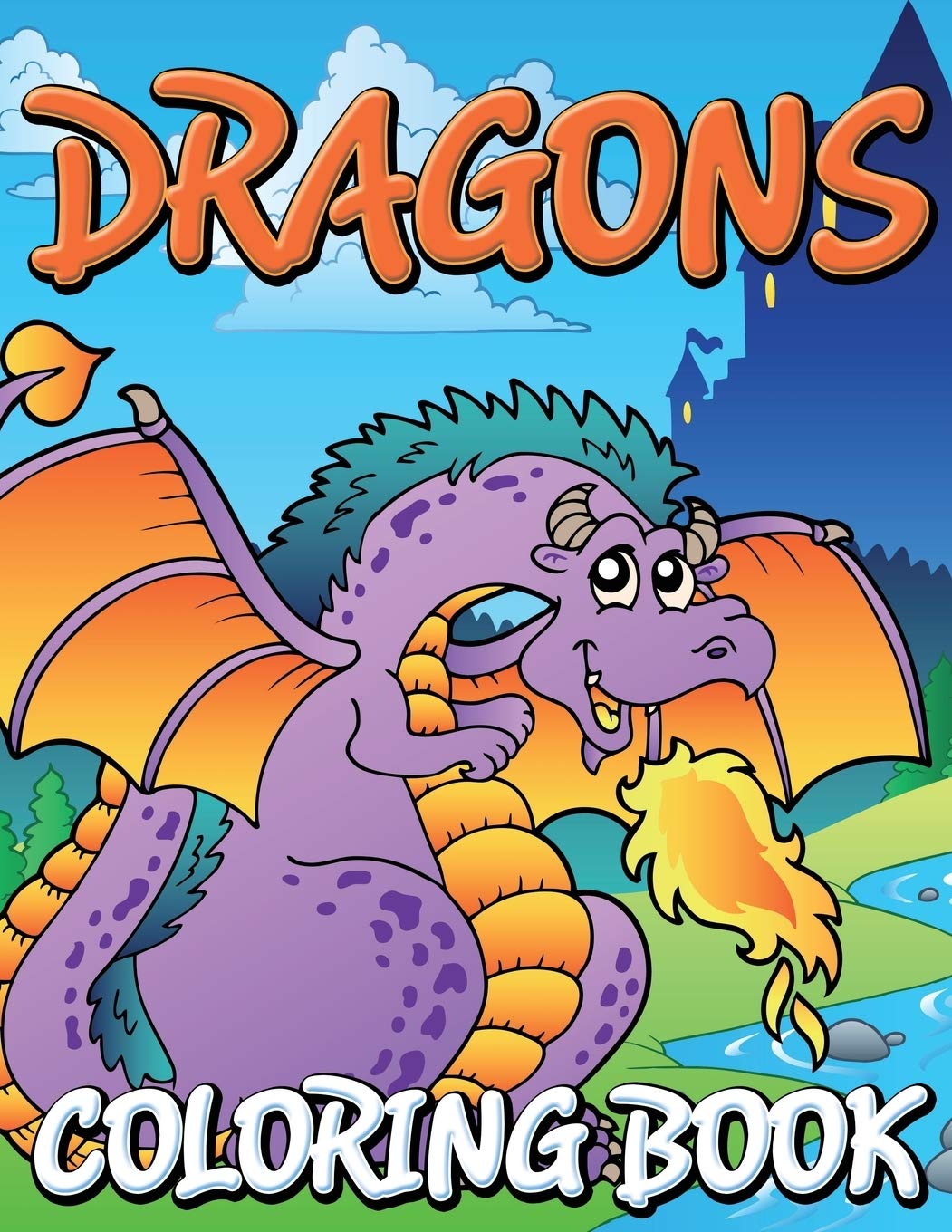 Dragons Coloring Books,Used