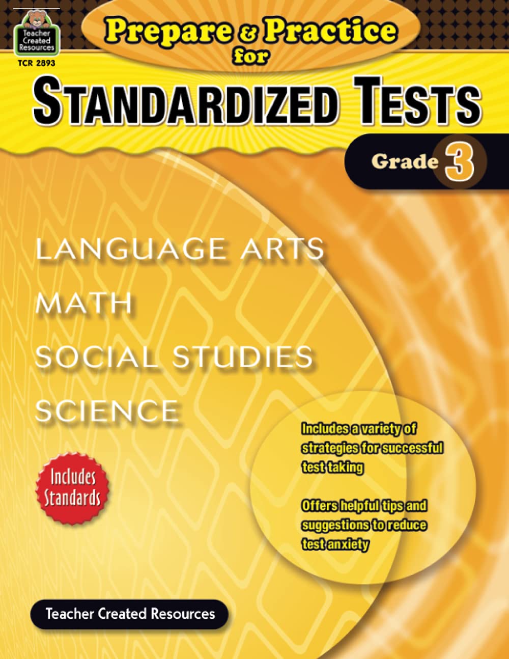 Prepare & Practice for Standardized Tests Grade 3: Language Arts, Math, Social Studies, Science (Prepare and Practice for Standa,Used