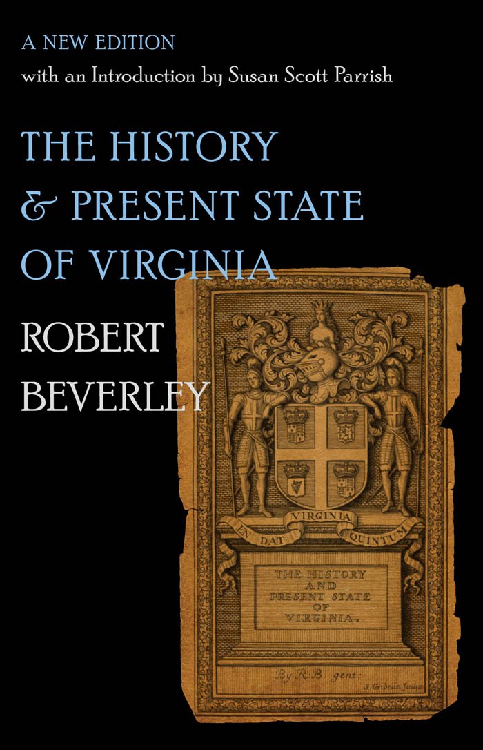 The History And Present State Of Virginia