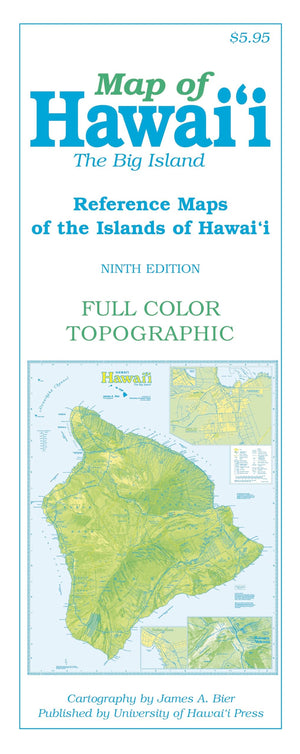 Map Of Hawaii: The Big Island (Reference Maps Of The Islands Of Hawaii),New