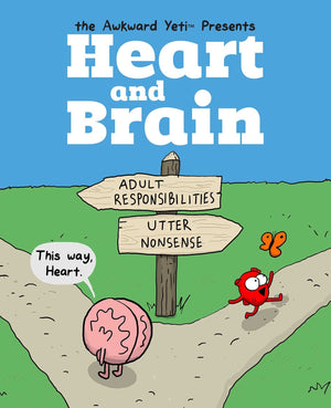 Heart and Brain: An Awkward Yeti Collection (Volume 1),New