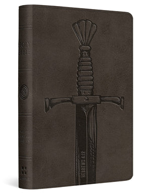 ESV Compact Bible (TruTone, Silver, Sword Design),Used