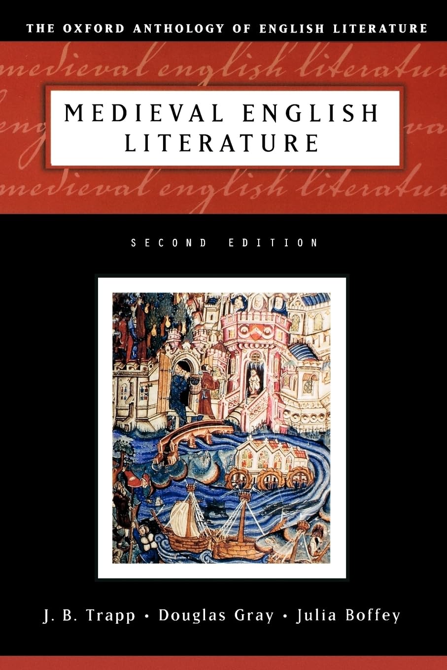 Medieval English Literature (Oxford Anthology of English Literature),Used