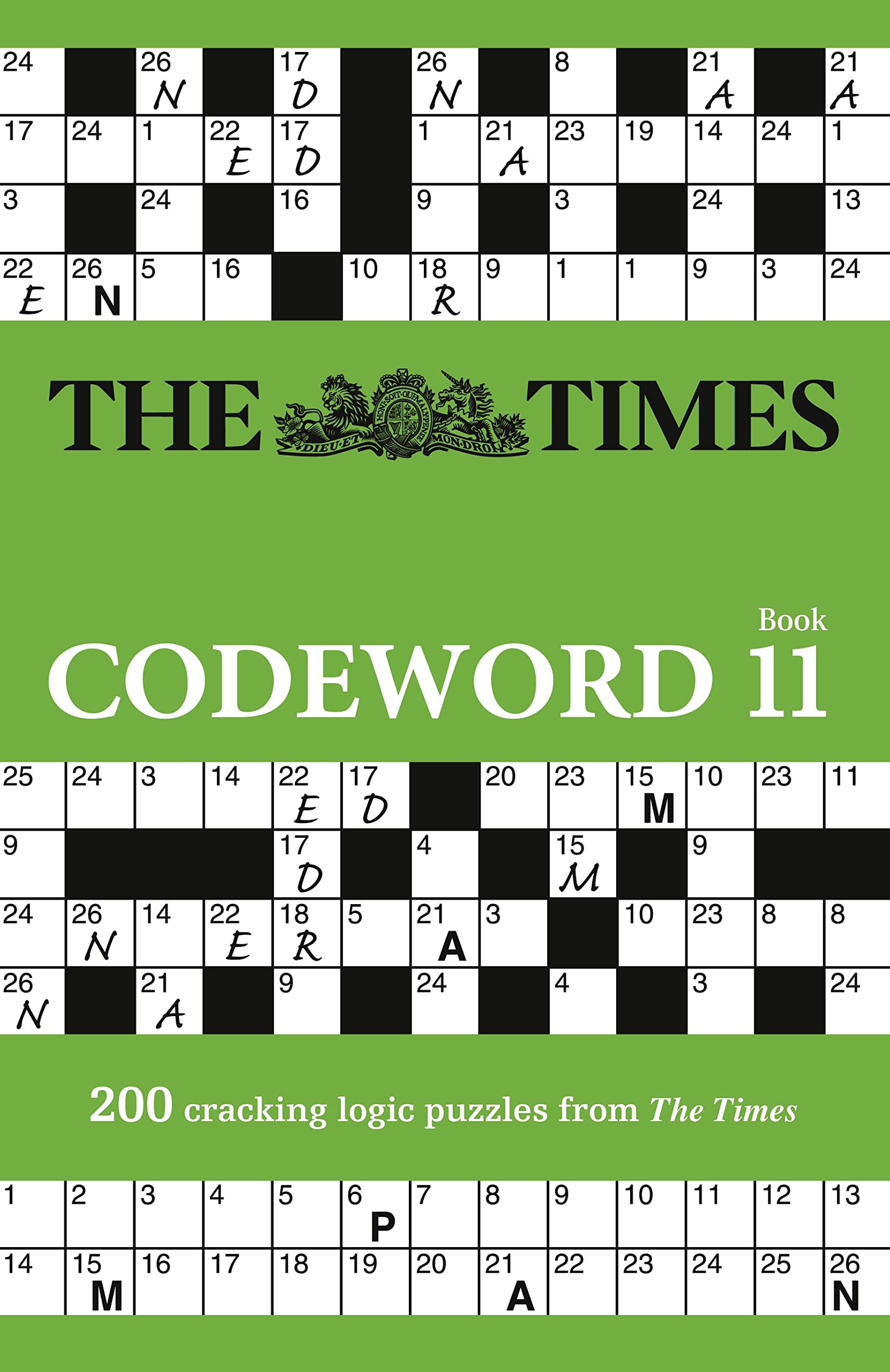 The Times Codeword 11: 200 Cracking Logic Puzzles,Used