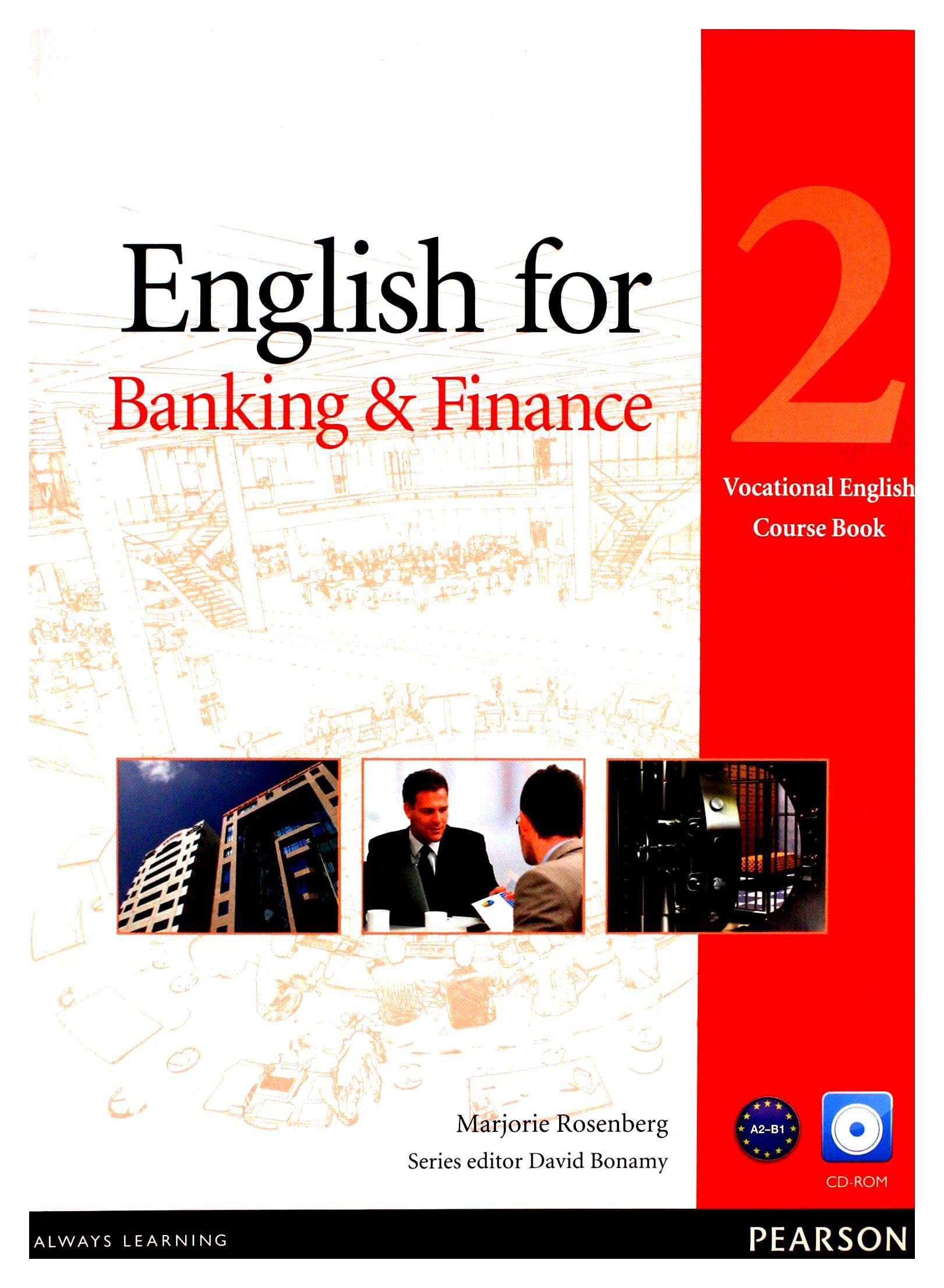 English for Banking & Finance Level 2 Coursebook and CDROM Pack (Vocational English),Used