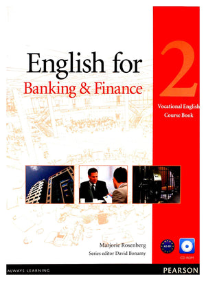 English for Banking & Finance Level 2 Coursebook and CDROM Pack (Vocational English),Used