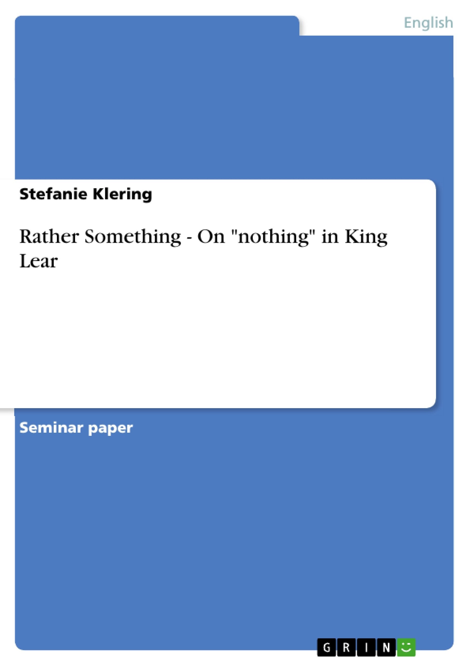Rather Something  On 