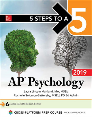 5 Steps to a 5: AP Psychology 2019,Used