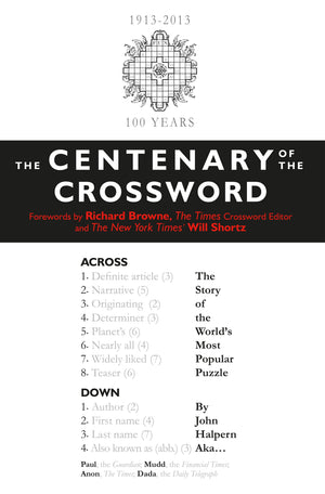 Centenary of the Crossword: The Story of the World's Most Popular Puzzle,Used
