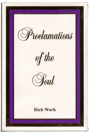 Proclamations of the Soul,Used
