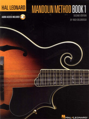 Hal Leonard Mandolin Method  Book 1: Second Edition (Book/Online Audio),Used