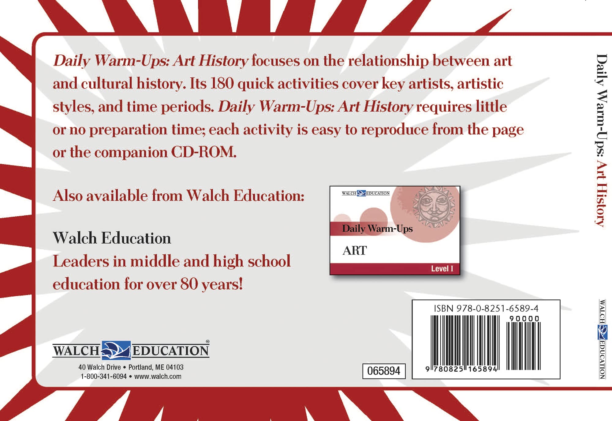 Daily WarmUp Art History (Daily WarmUps),Used