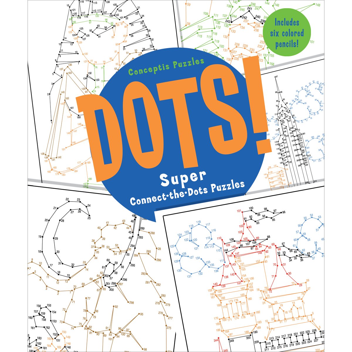 Dots!: Super Connectthedots Puzzles,Used