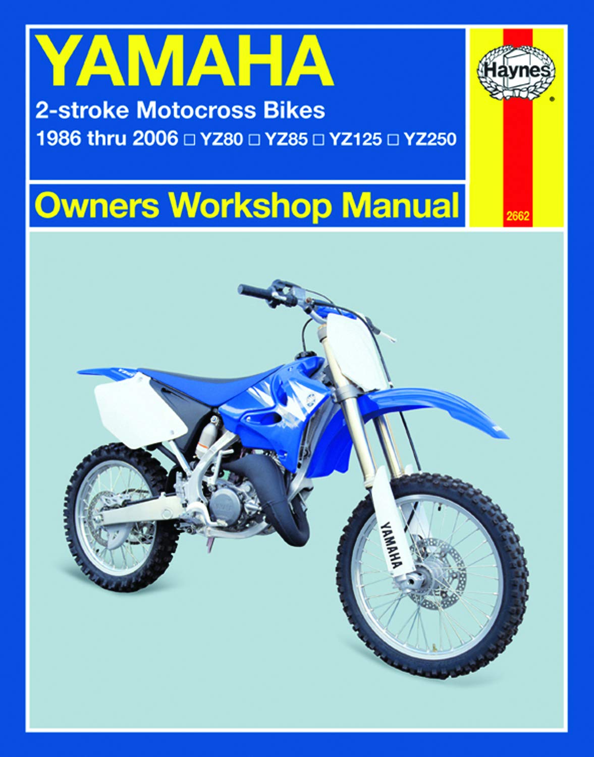 Yamaha 2stroke Motocross Bikes (86  06) Haynes Repair Manual (Paperback),Used
