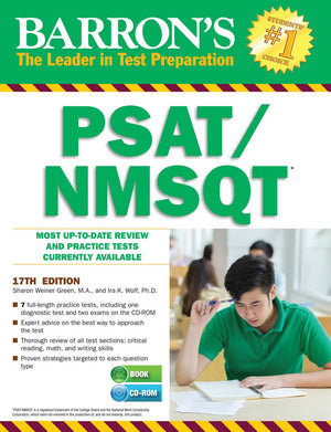 Barron's PSAT/NMSQT with CDROM,Used