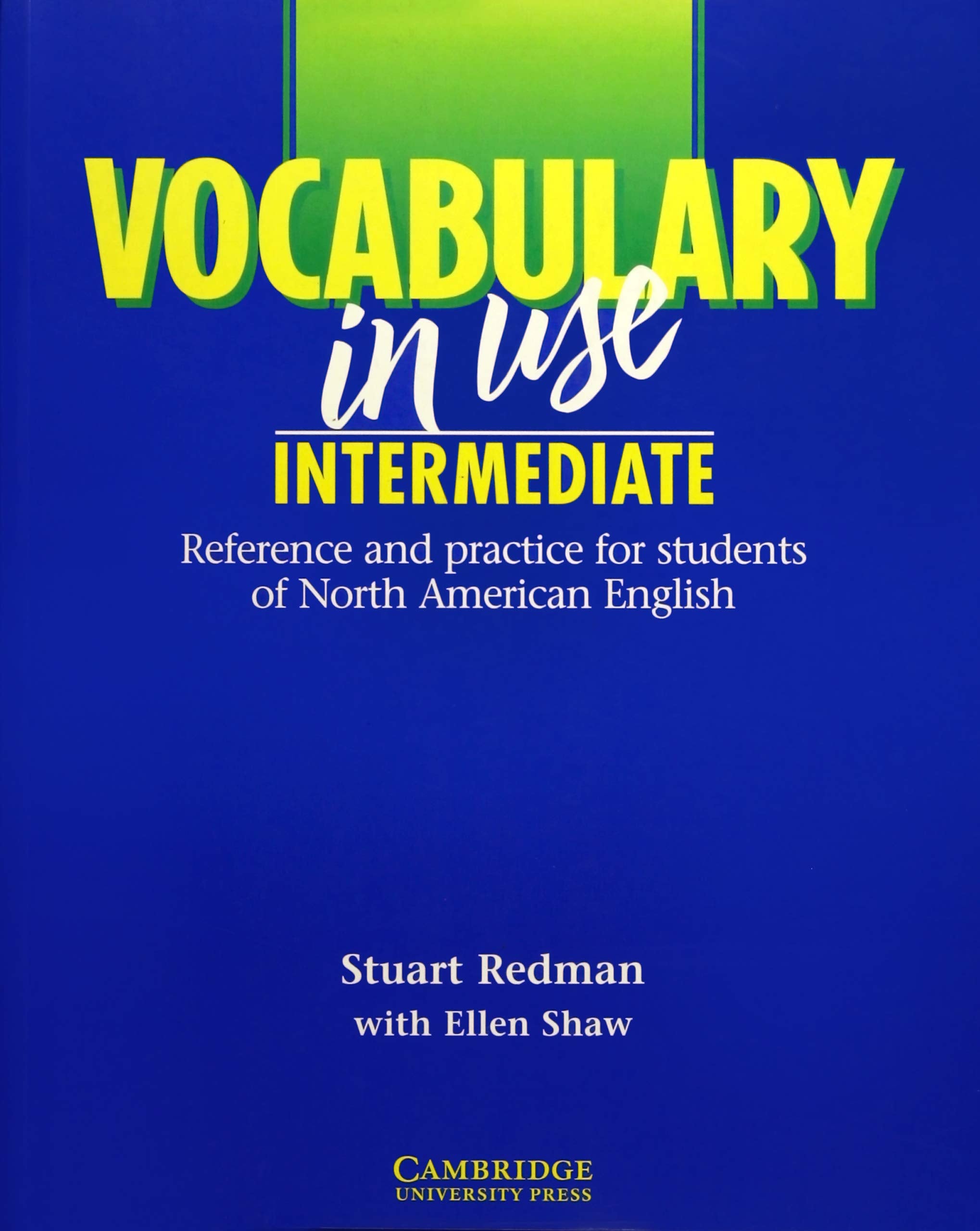 Vocabulary in Use: Intermediate  Selfstudy Reference and Practice for Students of North American English,New