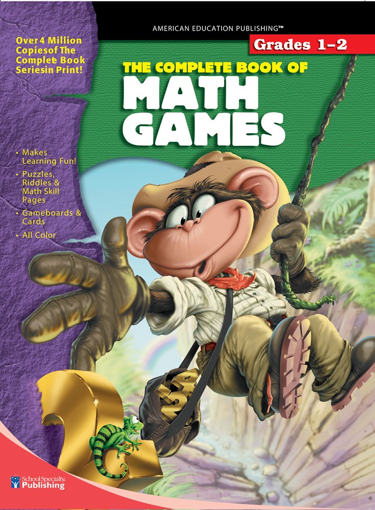 Complete Book of Math Games, Grades 1  2,Used