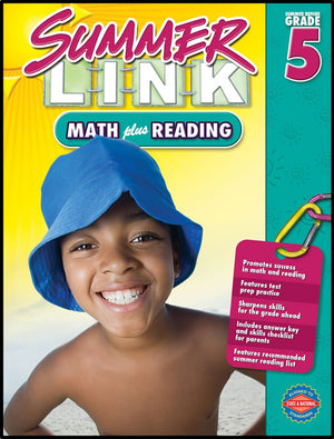 Math plus Reading, Grades 4  5 (Summer Link),Used
