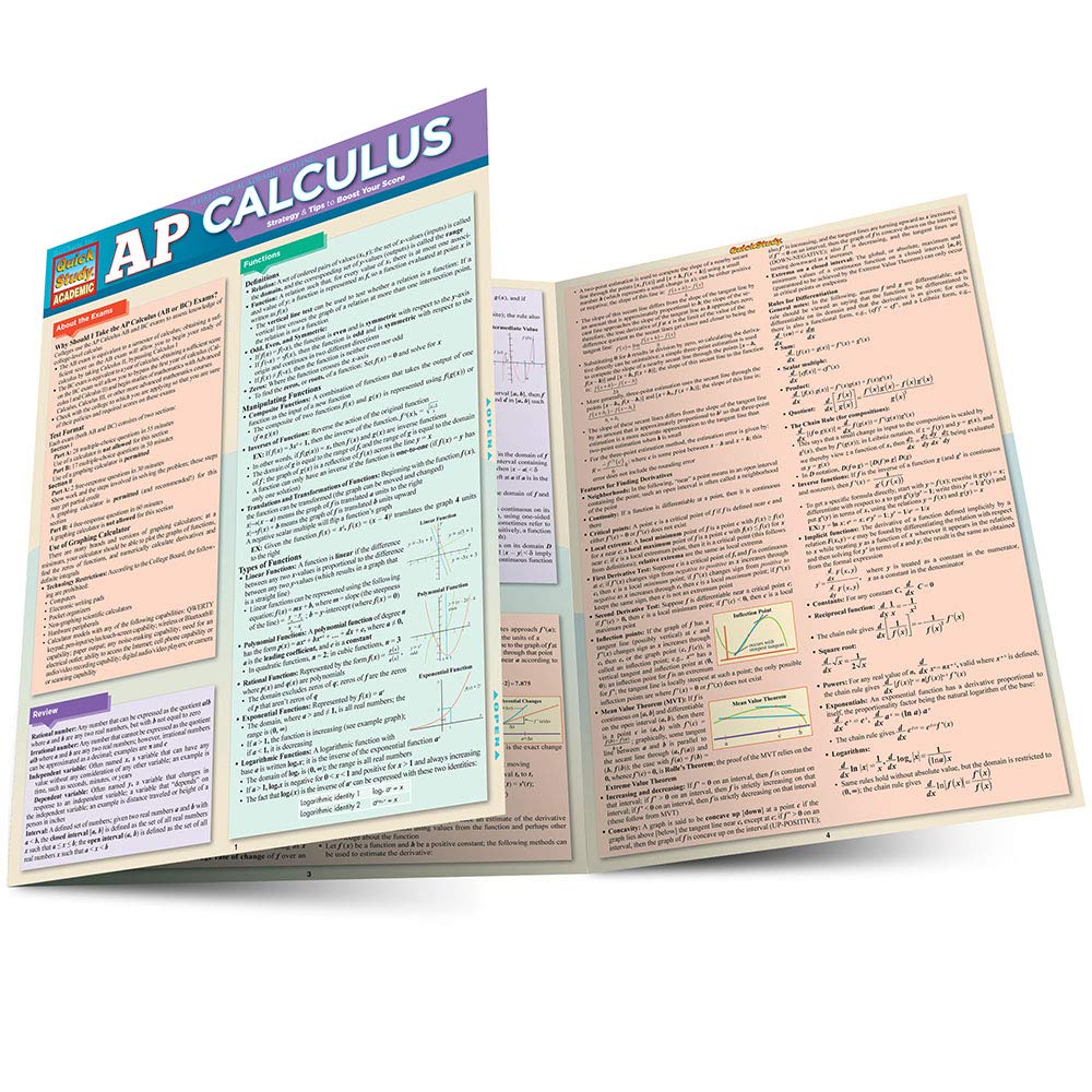 Ap Calculus (Quick Study Academic),Used