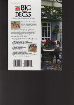 Big Book of Decks: A Complete Guide to Decks, Porches, and Patios,Used