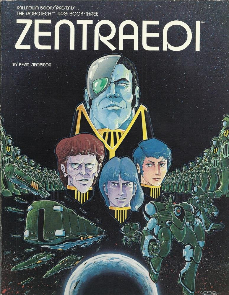 Zentraedi (Robotech RPG Book #3),Used