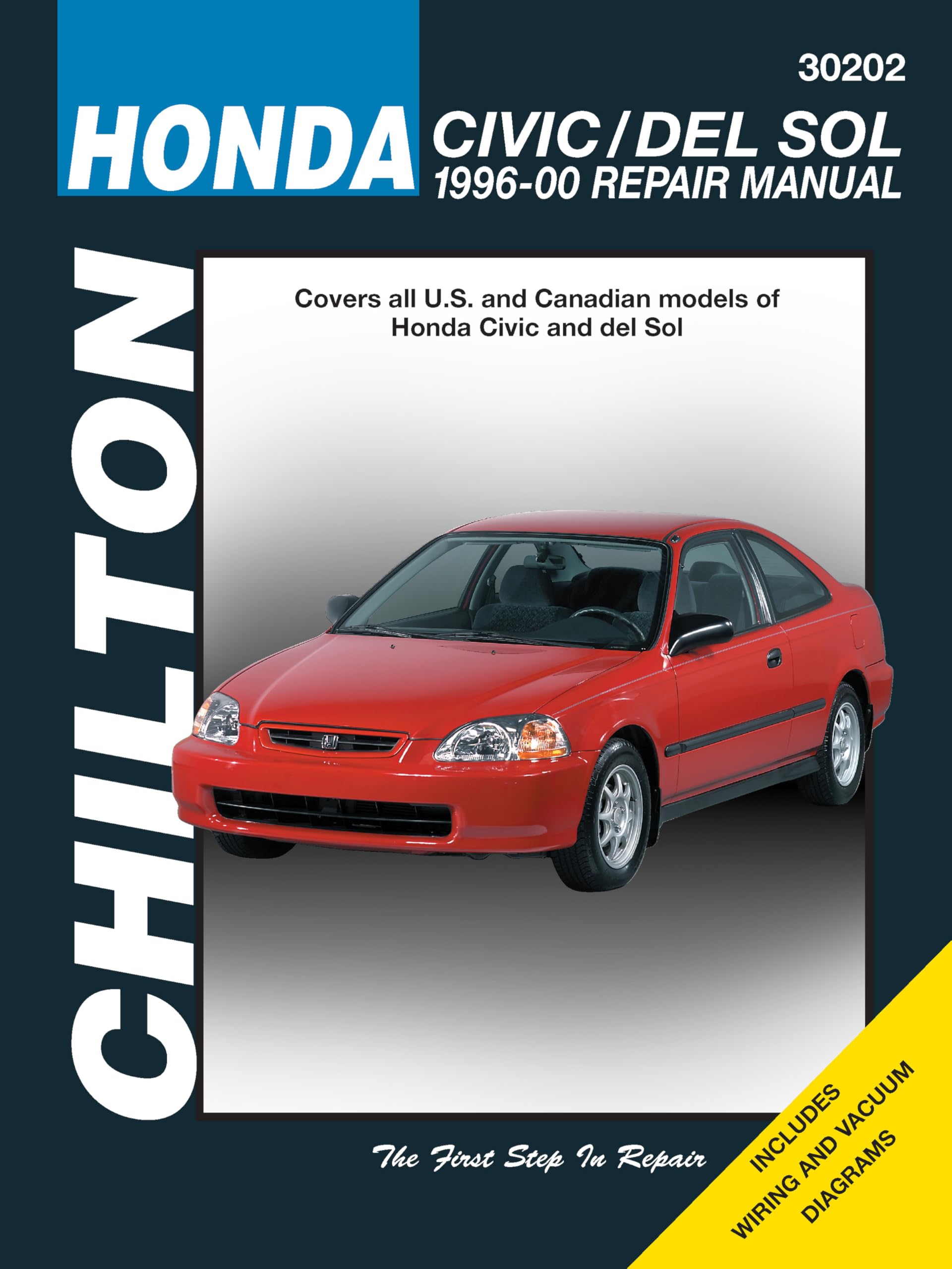 Honda Civic/del Sol, 19962000 (Chilton Total Car Care Series Manuals),Used