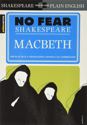 Macbeth: No Fear Shakespeare SidebySide Plain English,Used