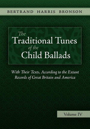The Traditional Tunes of the Child Ballads, Vol 4,Used